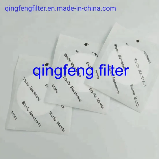 Стерильный смешанный целлюлозный сложный эфир MCE/CA/CN/MCE MEMBRANED MEMBRANE для лабораторного эксперимента.