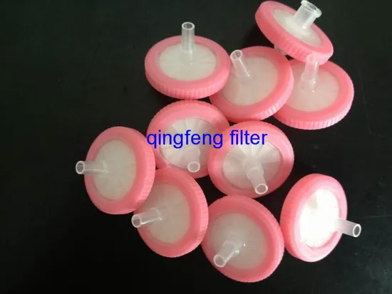 0,2 мм 0,45 UM Color Ring PTFE/PVDF/Нейлоновый шприц -фильтр для лабораторной фильтрации