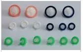 0,2 мм 0,45 UM Color Ring PTFE/PVDF/Нейлоновый шприц -фильтр для лабораторной фильтрации