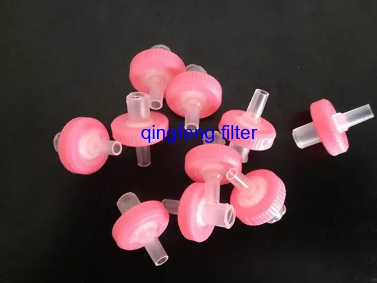 0,2 мм 0,45 UM Color Ring PTFE/PVDF/Нейлоновый шприц -фильтр для лабораторной фильтрации
