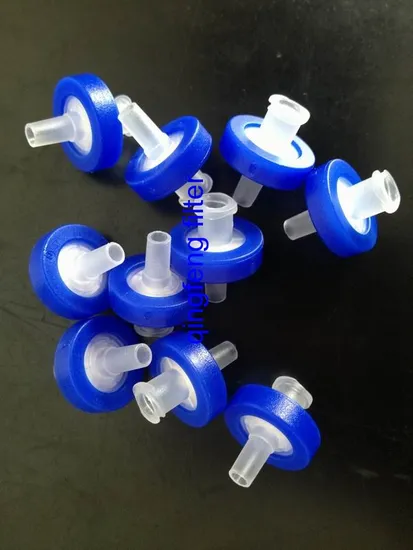 0,2 мм/0,45 мм цветовое кольцо PTFE/PVDF/PES -фильтр для фильтра для фильтрации лаборатории
