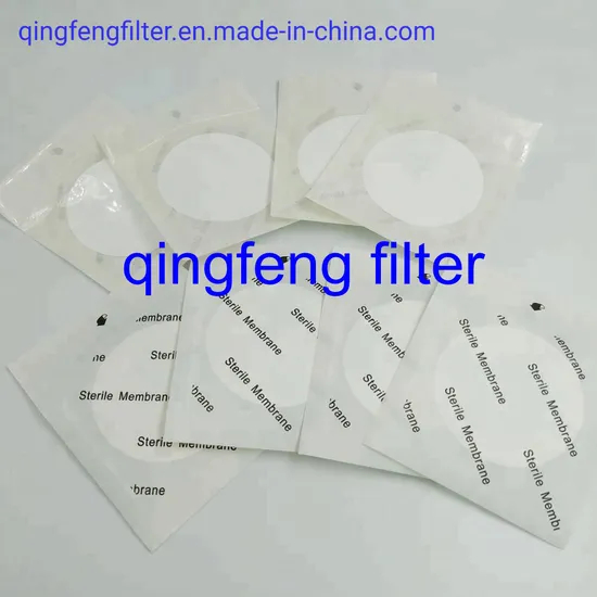47 мм 0,45 мм MCE сетки MCE/CN/CA/PES/NYLON/PVDF/PTFE PP Мембранный фильтр гамма -излучение стерильный