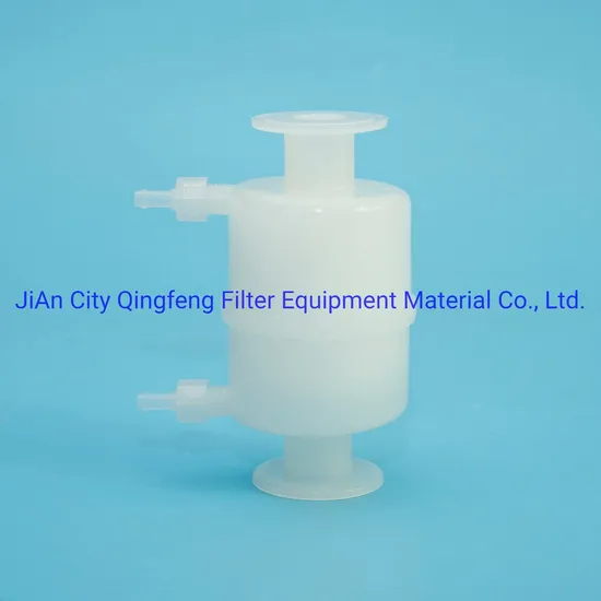 0,22 0,45 UM 2,5 ′ ′ PP PTFE PES Нейлоновый капсульный фильтр для продовольственных и напитков с подключением к шлангам