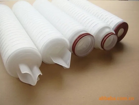PTFE Плиссированный фильтр картридж с фильтрационной мембраной для окончательных воздушных фильтров