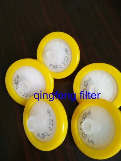 0,22 мм 0,45 микрон GF -фильтр с мембраной стеклянной волокна