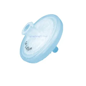 OEM 25 мм одноразовый шприц -фильтр стеклянного волокна для лабораторных исследований